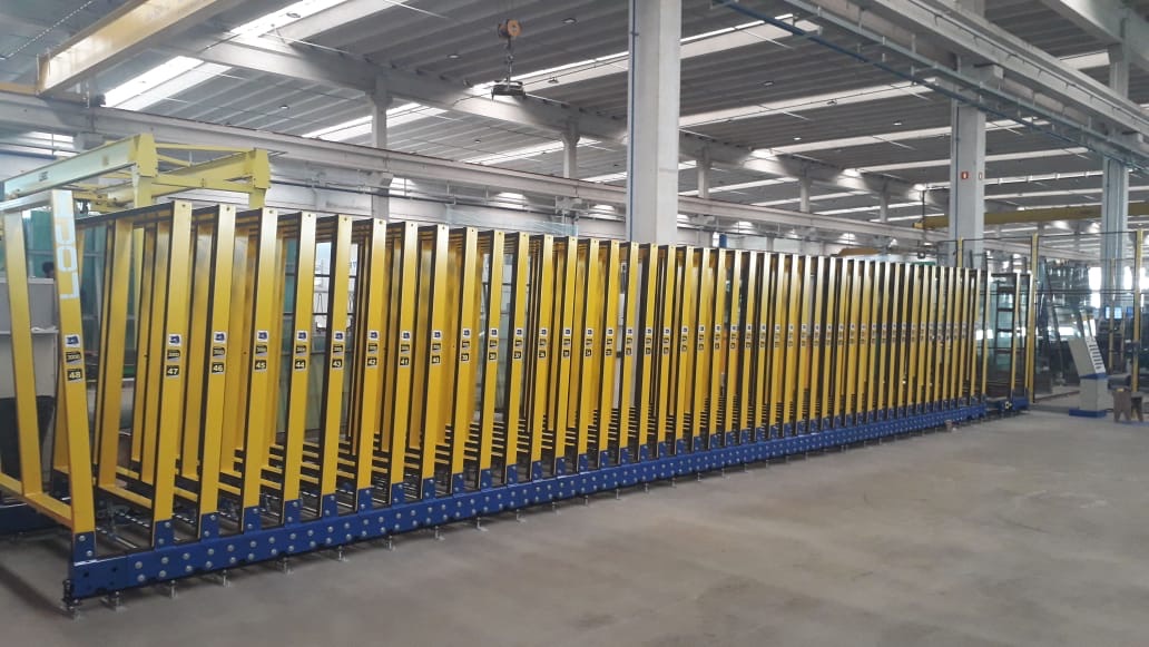 Pneumatic glass sorter 2500 kg