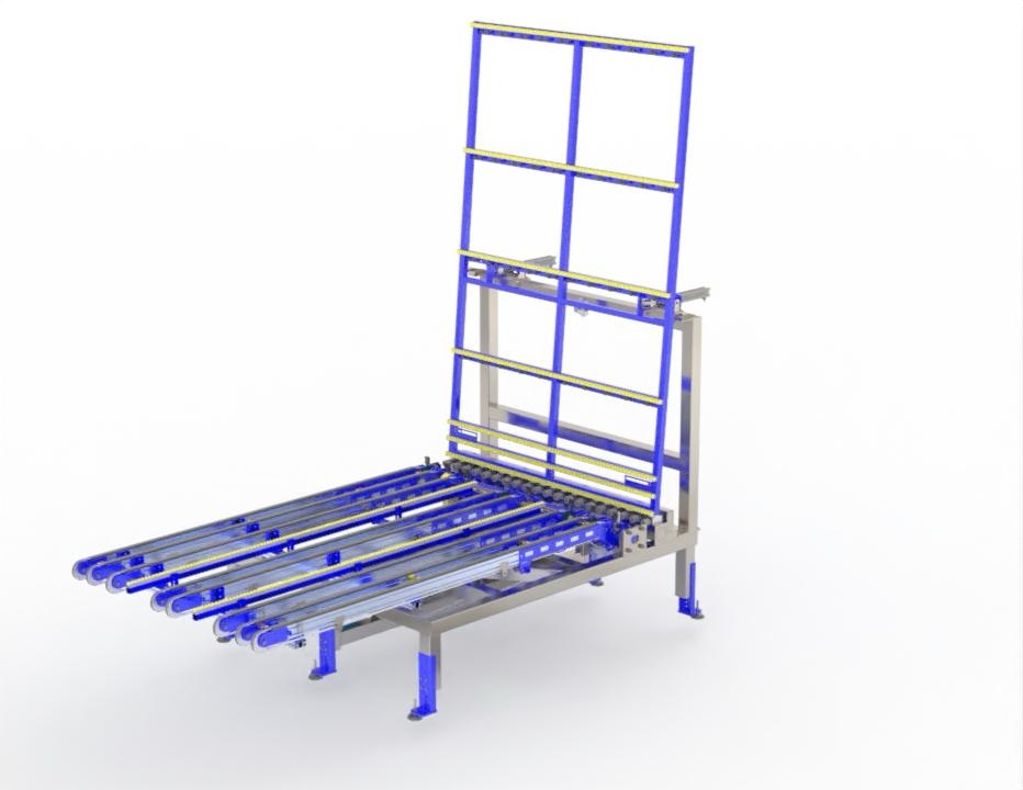 Mesa Carregadora de Vidro
