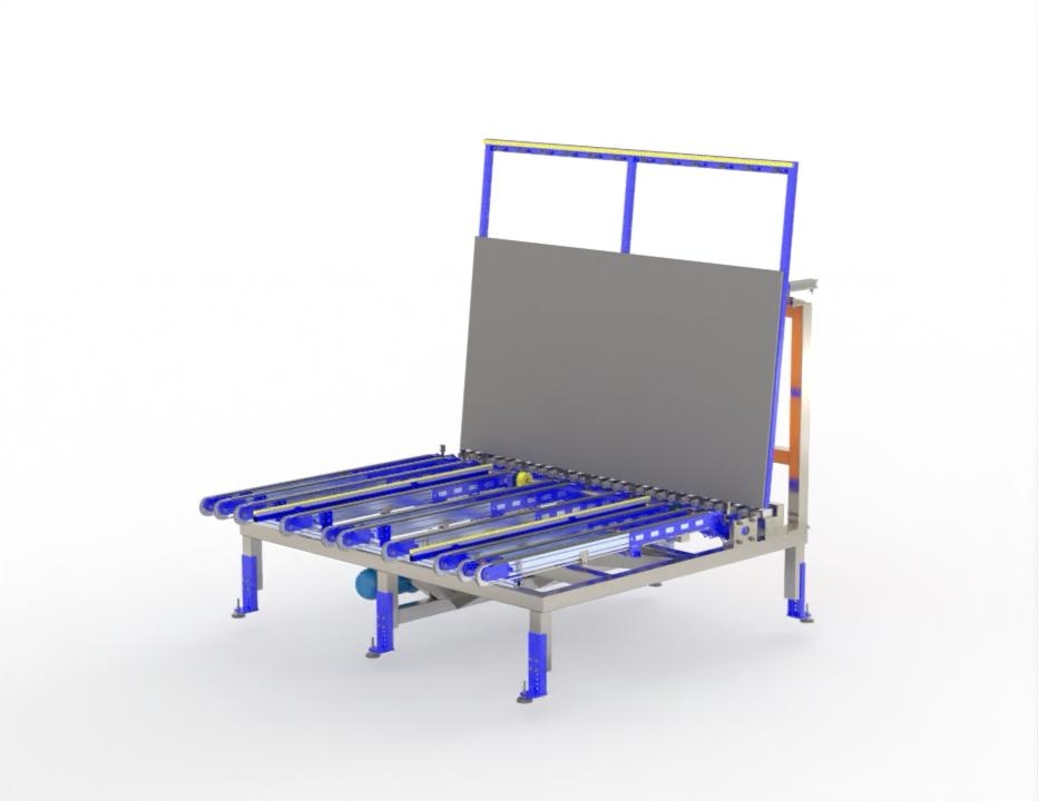 Mesa Descarregadora de Vidro
